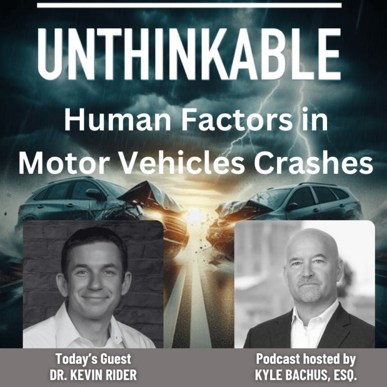 Kyle Speaks with Dr. Kevin Rider on Unthinkable